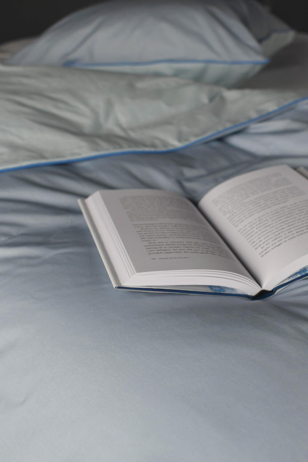 Color Combo sengesæt - lyseblå/marineblå